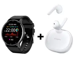 XIAOMI - Audífonos Bluetooth Air 3 SE y Reloj Inteligente ZL02 - Negro
