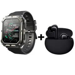 XIAOMI - Audífonos Bluetooth Redmi Buds 4 Active y Reloj Inteligente C20 PRO