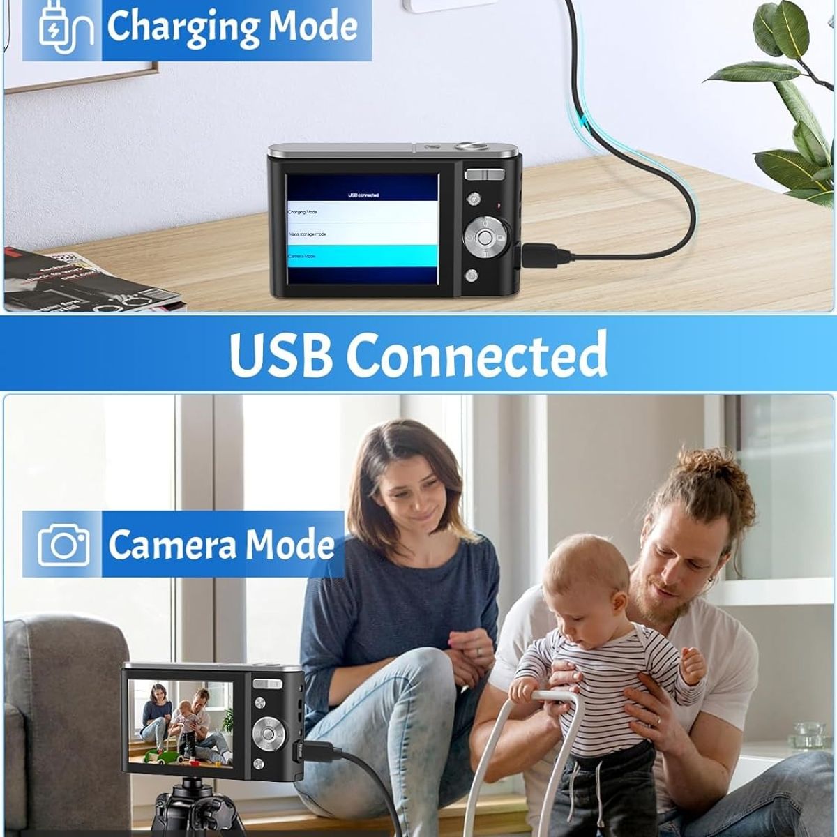 RENVMEXY - Cámara 4K 48MP + Regalo 64GB ¡Captura y Graba Todo en Alta Definición
