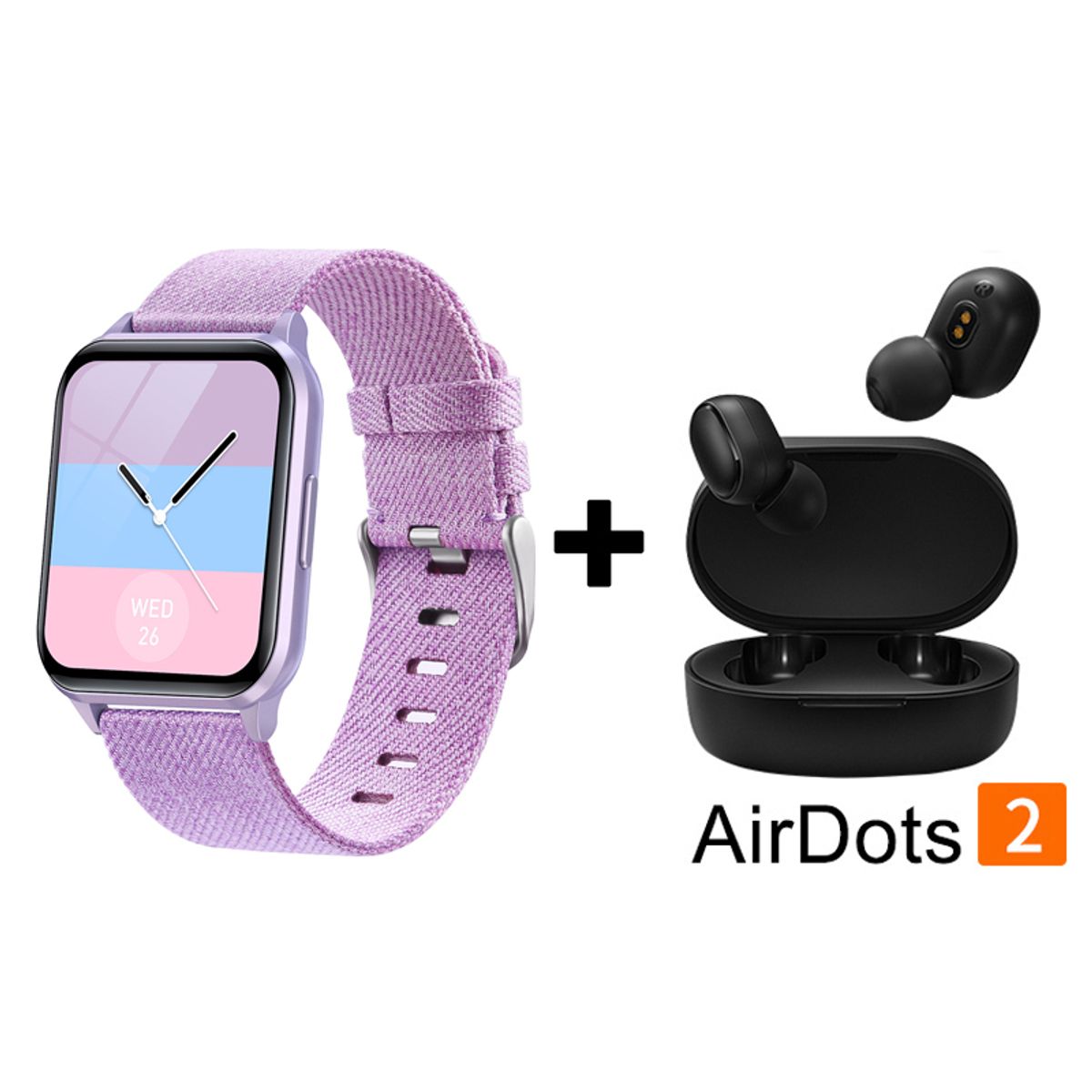 XIAOMI - Audífonos Bluetooth Redmi Airdots 2 y Reloj Inteligente Y79