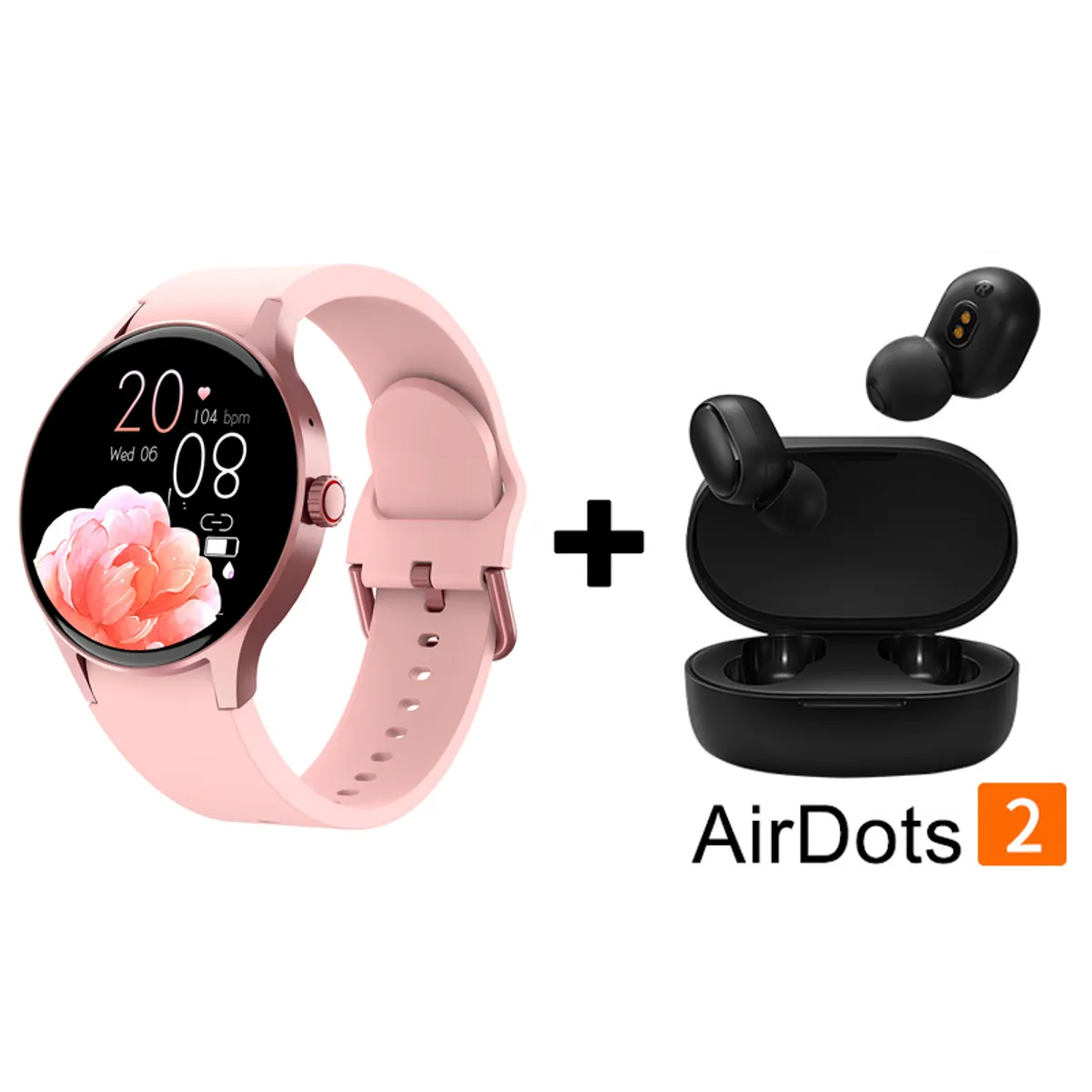 XIAOMI - Audífonos Bluetooth Redmi Airdots 2 y Reloj Inteligente Y80