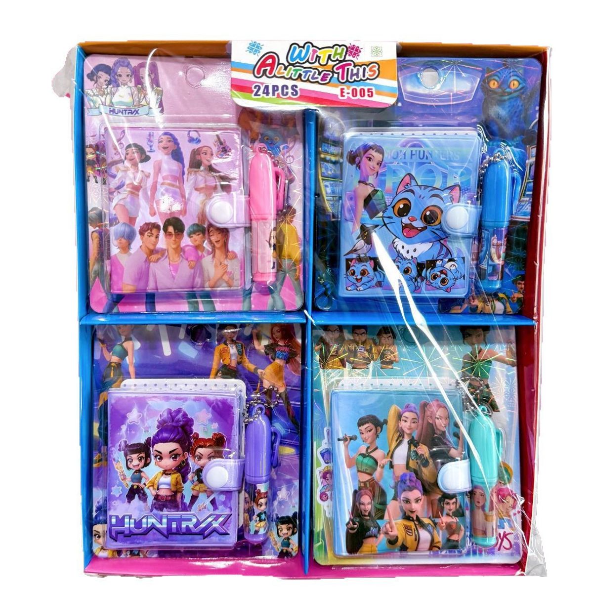 TIOZONEY - 4pcs Cuaderno para Niña
