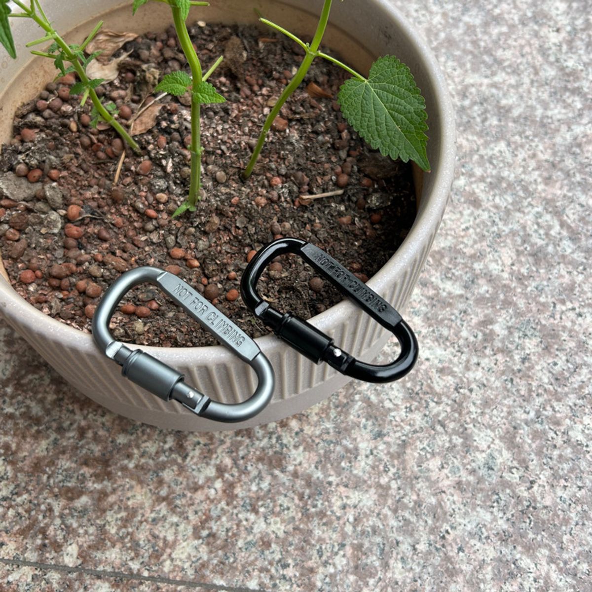 6pcs Multifunción Tipo D Rápido Colgante Trekking Buckle, marca GENERAL - Foto Principal