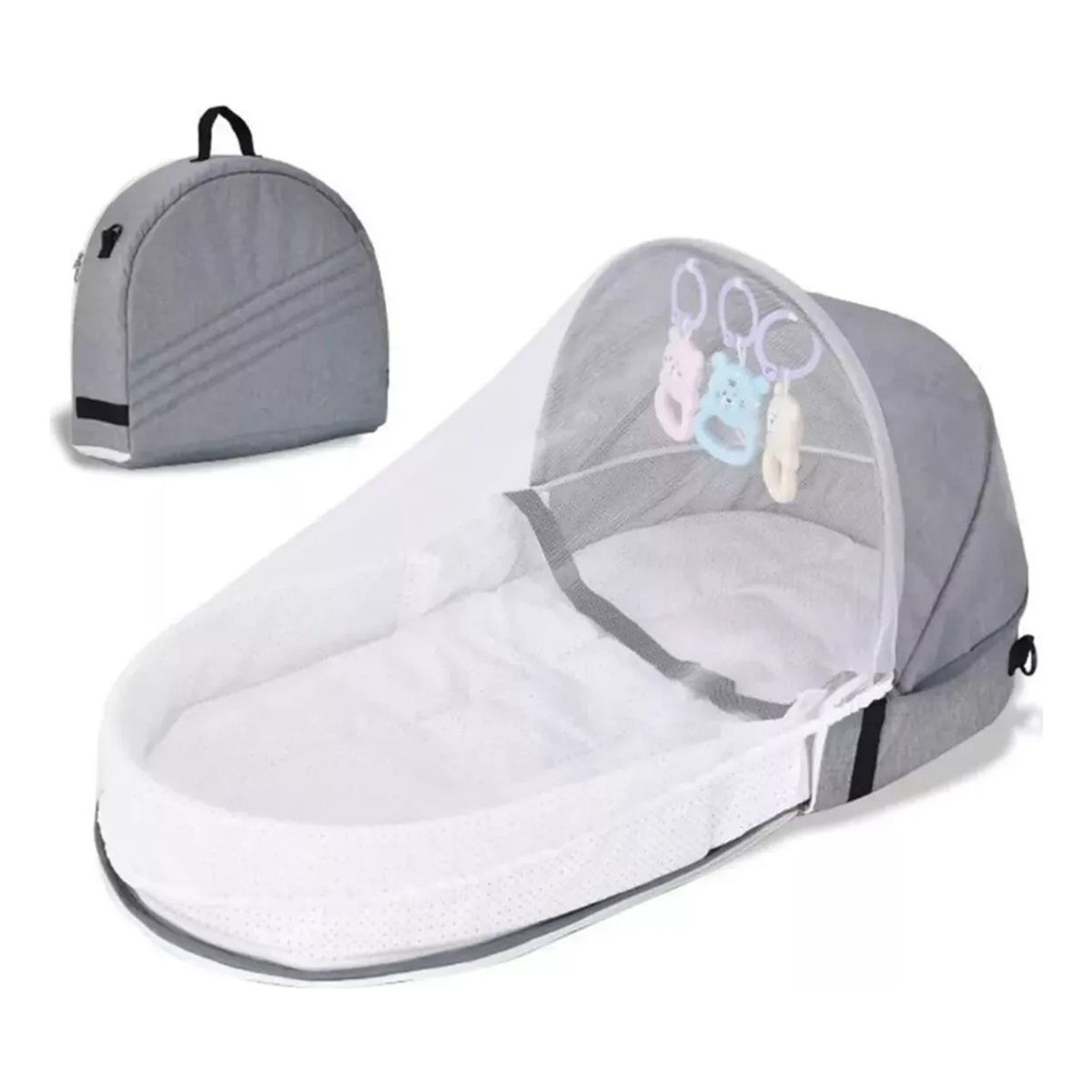 BLLOQ - Cama para Bebé Recién Nacido Plegable Mosquitera