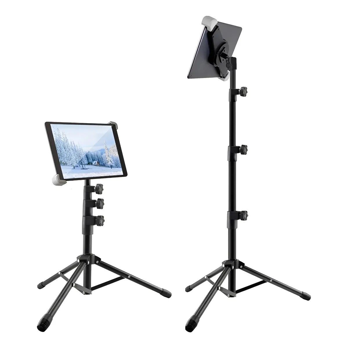 KUANGYE - Trípode Soporte Para Ipad Tablet Celular Ajustable 45-145cm