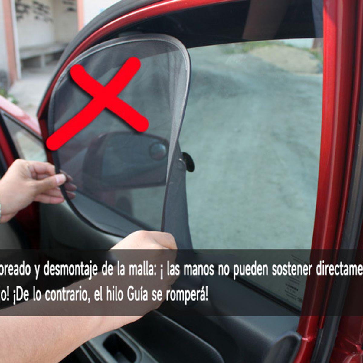 GENERAL - 5pcs Malla Electrostática Parabrisas Para Coche