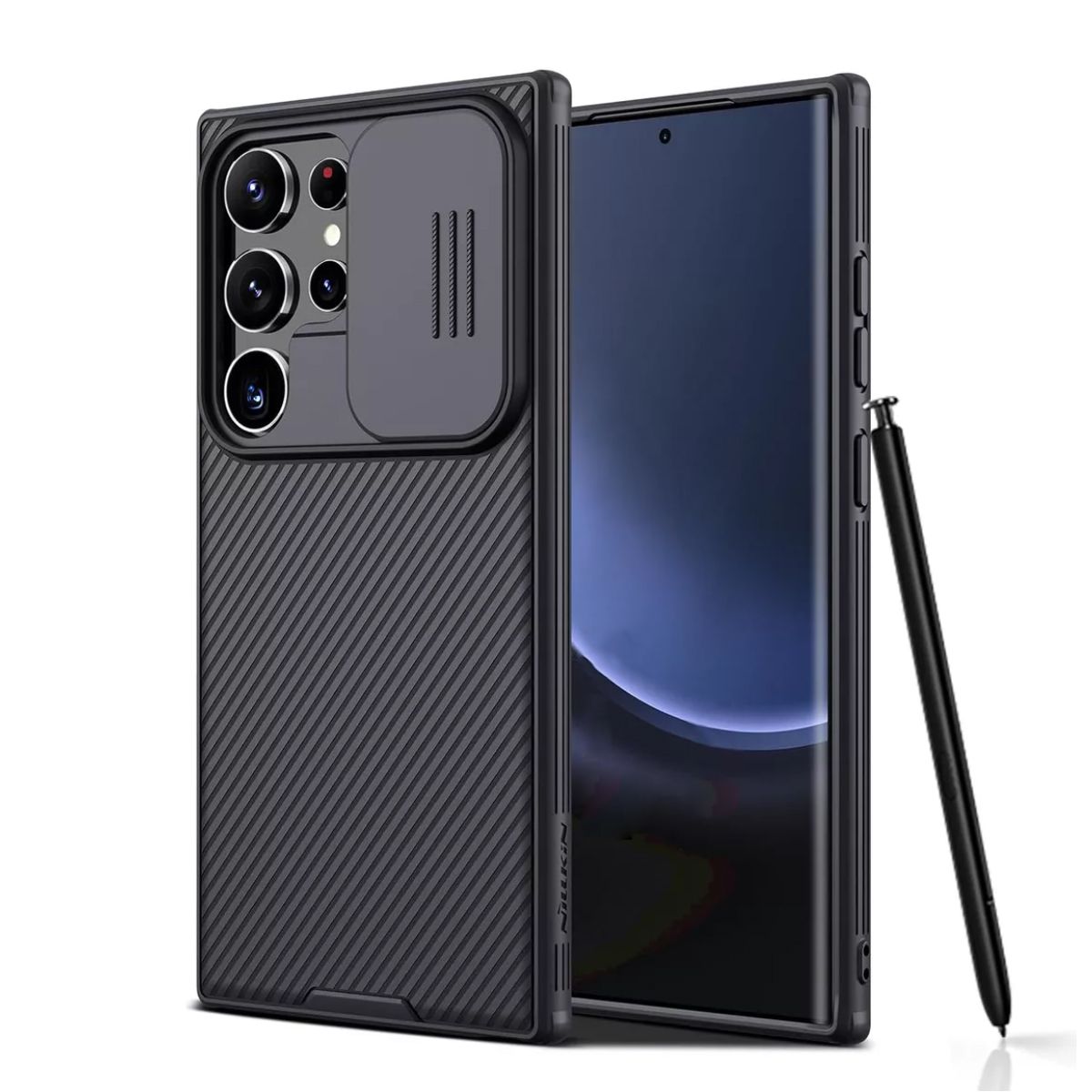 GENERICO - Funda Protectora Antigolpe TPU para Samsung Galaxy S24 PLUS Anti-espionaje para Lente
