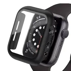 GENERICO - Funda Protectora para Apple Watch con Vidrio Templado Integrado Antigolpes