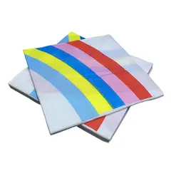 GENERICO - SERVILLETA DISEO ARCOIRIS 33X33 X20 UNI