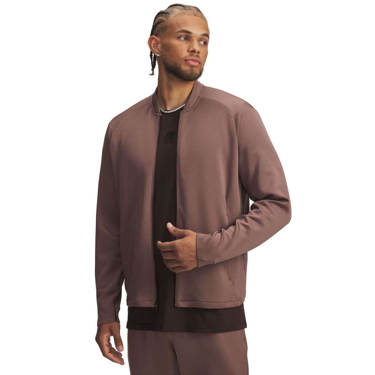 UNDER ARMOUR - Chaqueta de Basketball para Hombre Drive Pro Café UNDER ARMOUR