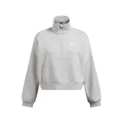 UNDER ARMOUR - Polerón Oversize UA Icon para mujer Gris
