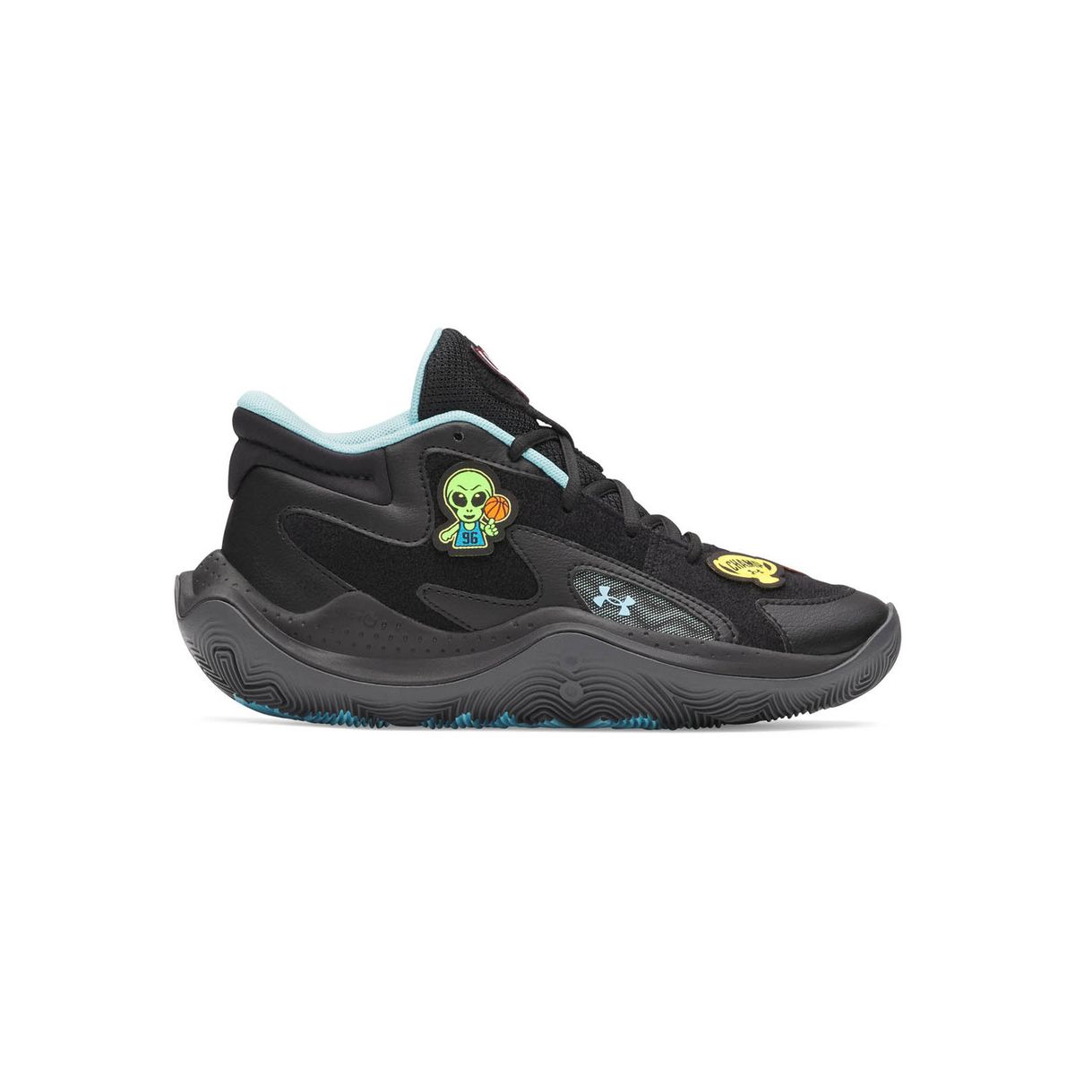 UNDER ARMOUR - Zapatilla Basket Niños Unisex Jet '25 VC Negro UNDER ARMOUR