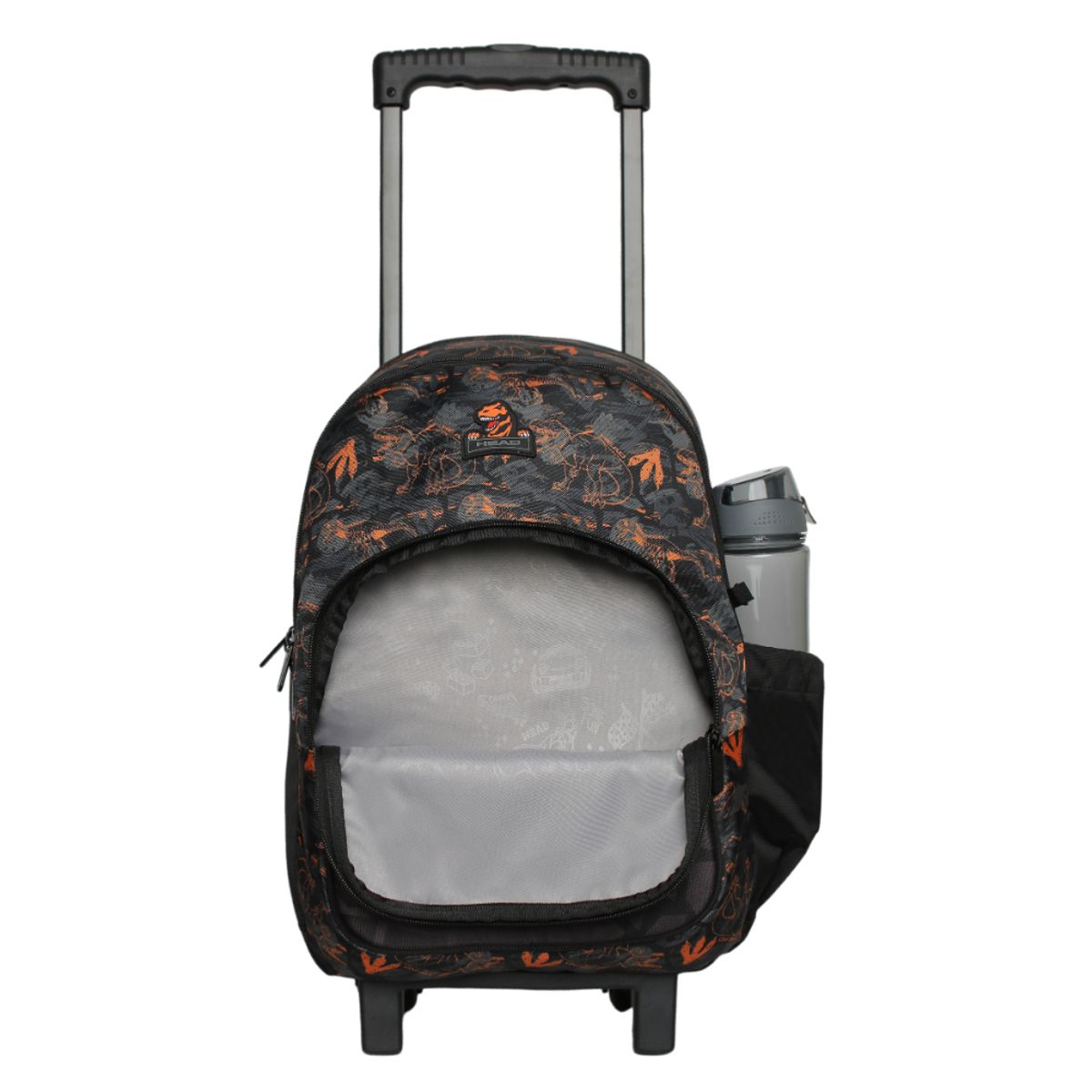 HEAD - Mochila con Ruedas Infantil Chips Dino Naranjo Head