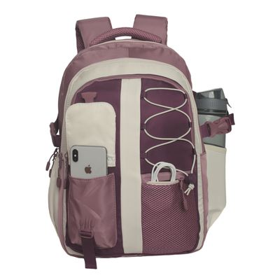 Imagen 2 del producto Mochila Mujer Microfibra Artura Block Malva