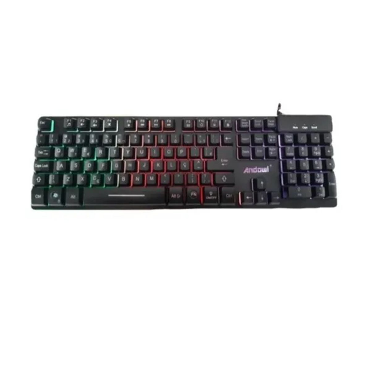 GENERICO - Teclado Rgb Teclado Gammer Teclado Ergonomico Teclado Pc