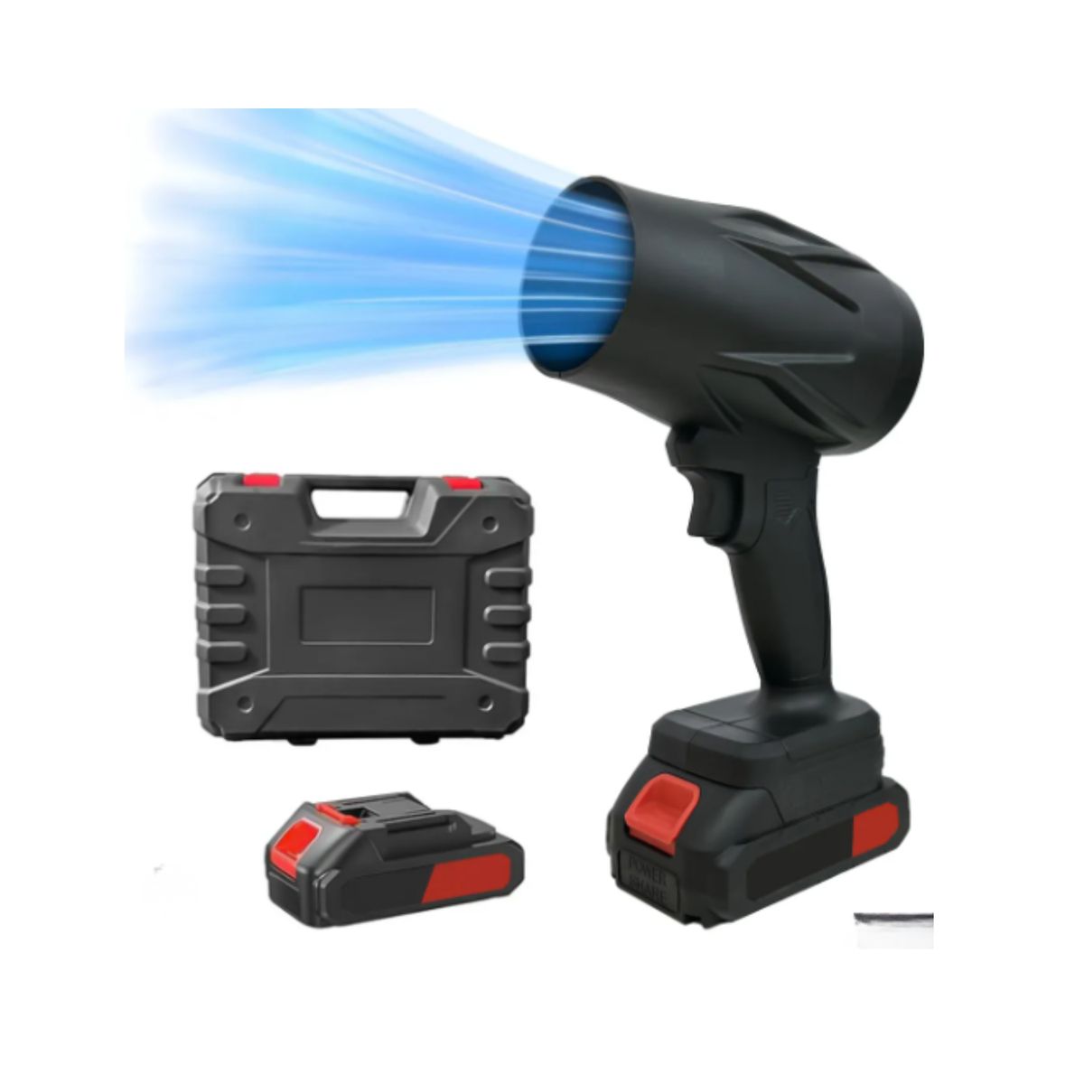 GENERICO - Soplador Inalámbrico 48v: 2 Baterías Para Mayor Autonomía