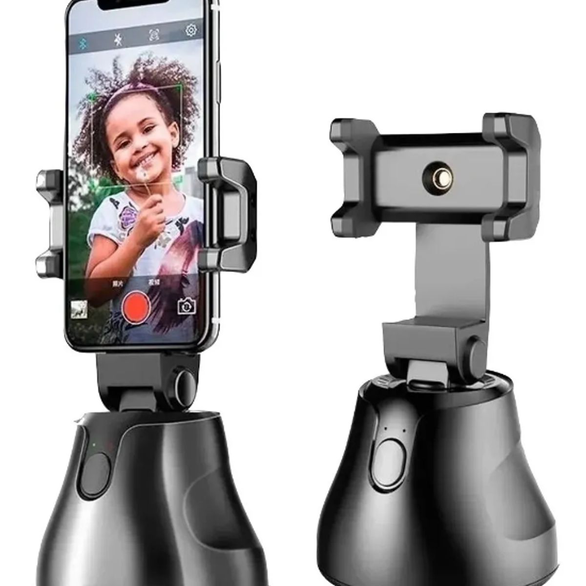 GENERICO - Soporte Celular Selfie Robot Automatico 360°