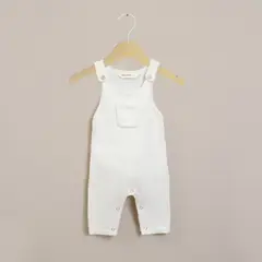 OPALINE - Jardinera Bebe Unisex Blanco
