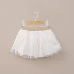 OPALINE - Falda de tull blanca de niña