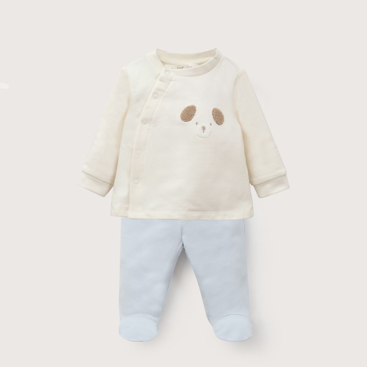 OPALINE - Conjunto Bebe Niño Celeste