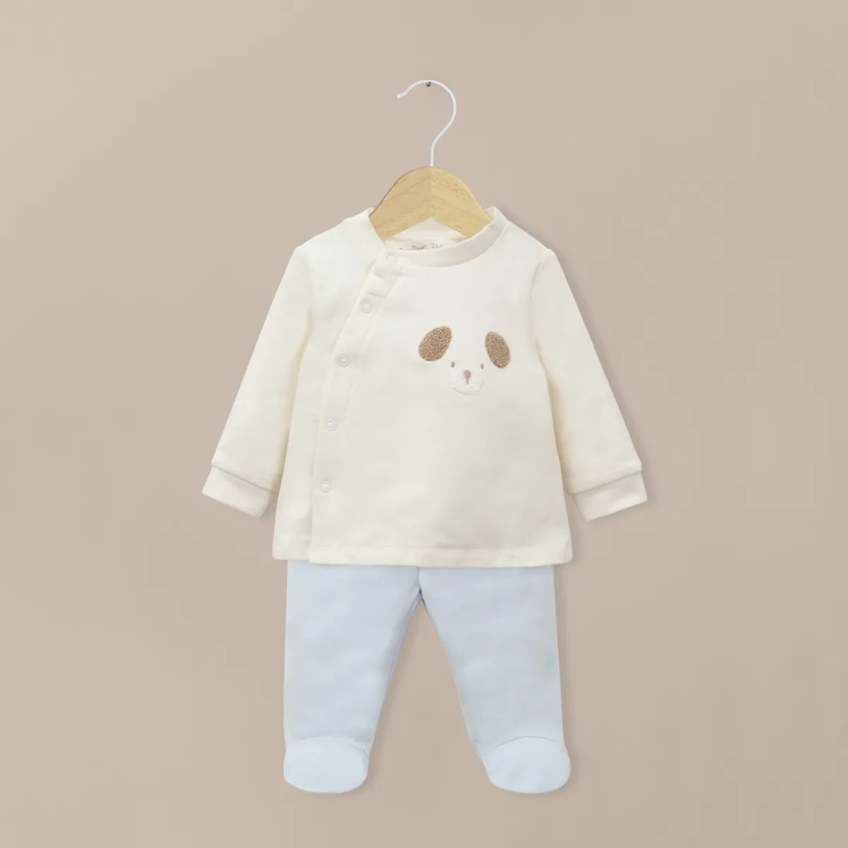 OPALINE - Conjunto Bebe Niño Celeste