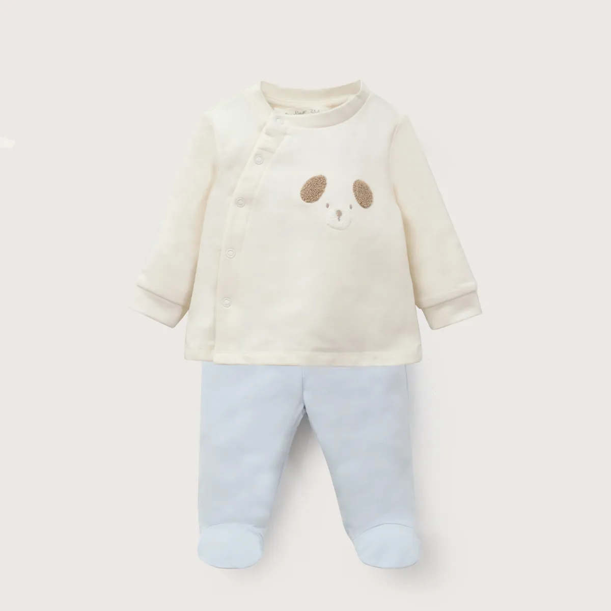 OPALINE - Conjunto Bebe Niño Celeste