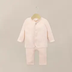 OPALINE - Conjunto Bebe Niña Rosado