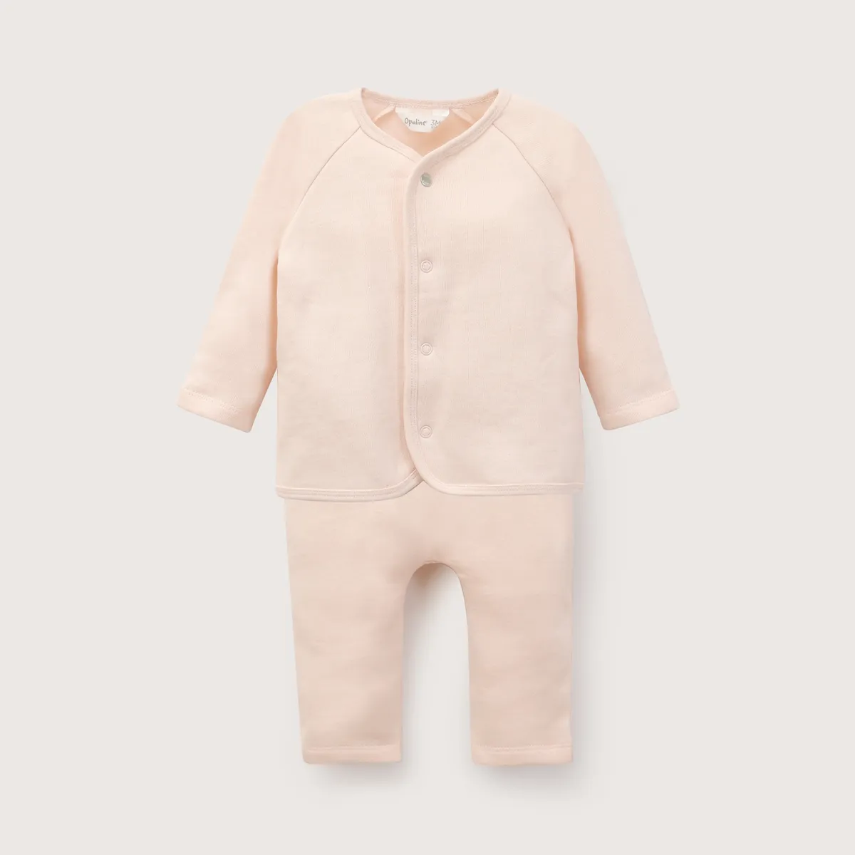 OPALINE - Conjunto Bebe Niña Rosado