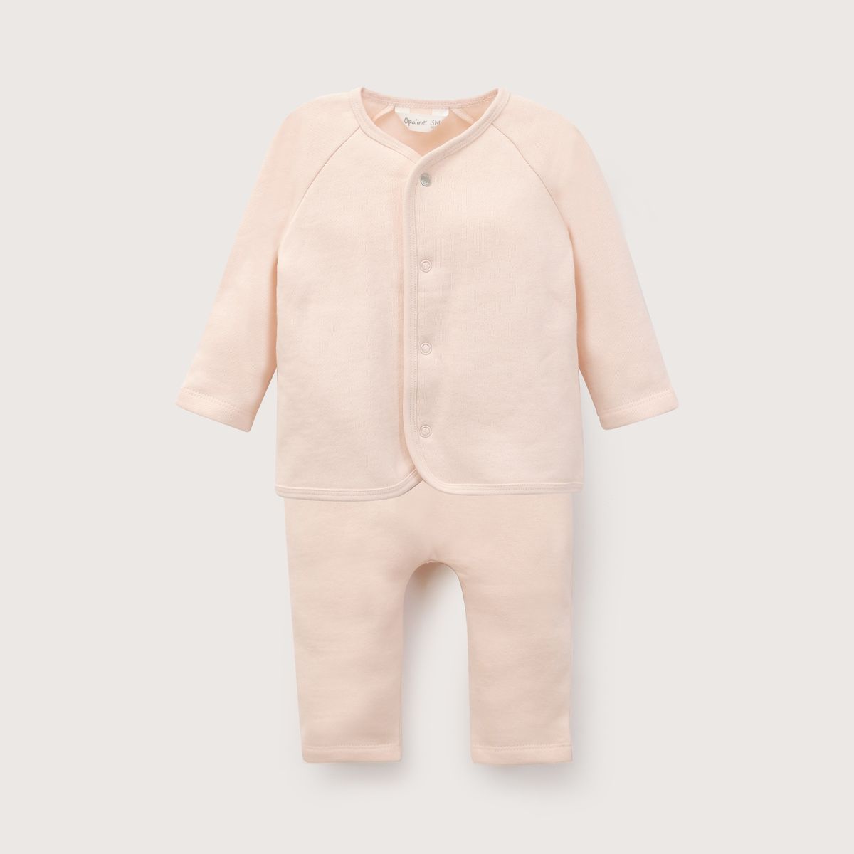 OPALINE - Conjunto Bebe Niña Rosado