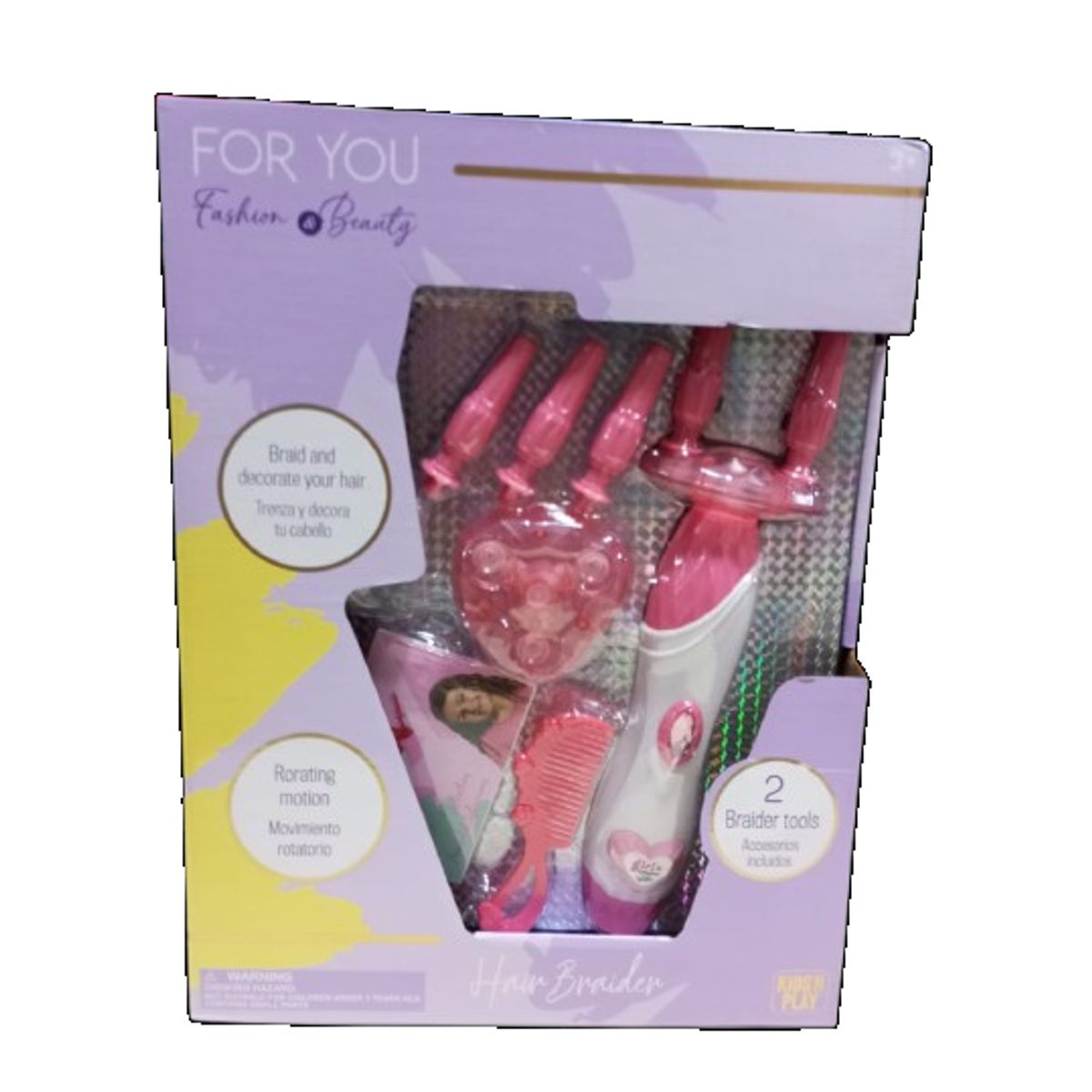 GENERICO - Caja juguete belleza accesorios de pelo niña