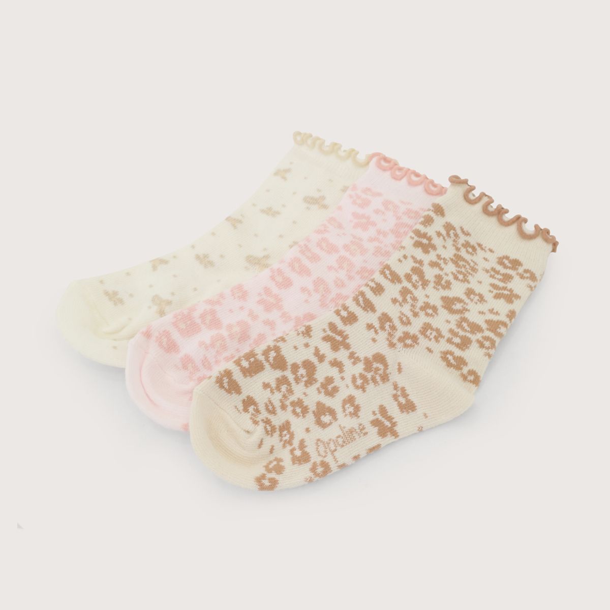 OPALINE - Pack De 3 Calcetines Rule De Niña