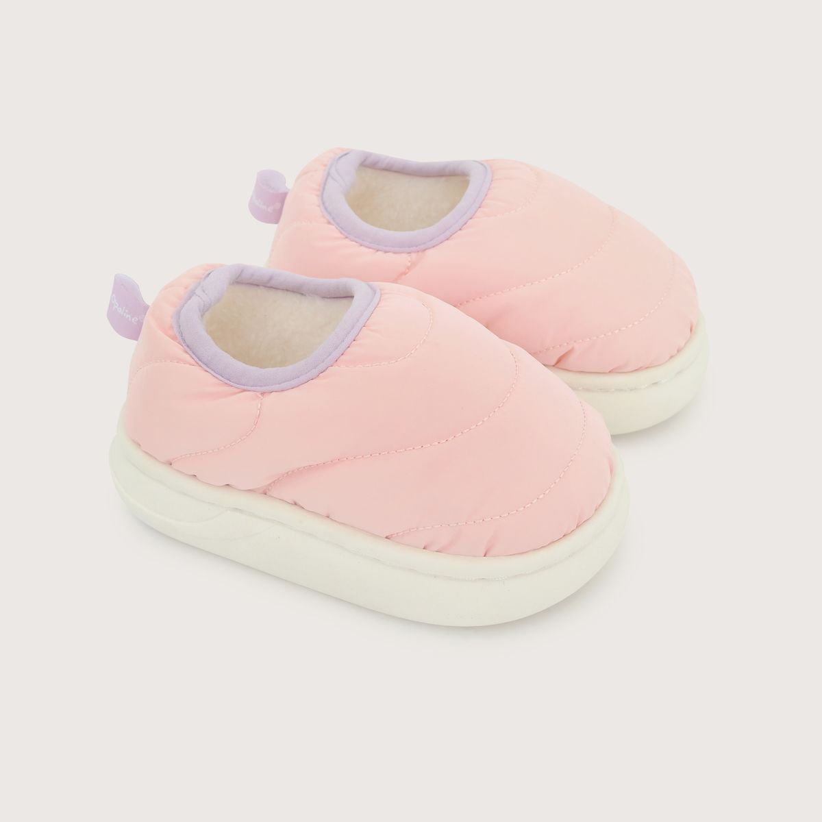 OPALINE - Pantufla Puffer Rosada Niña