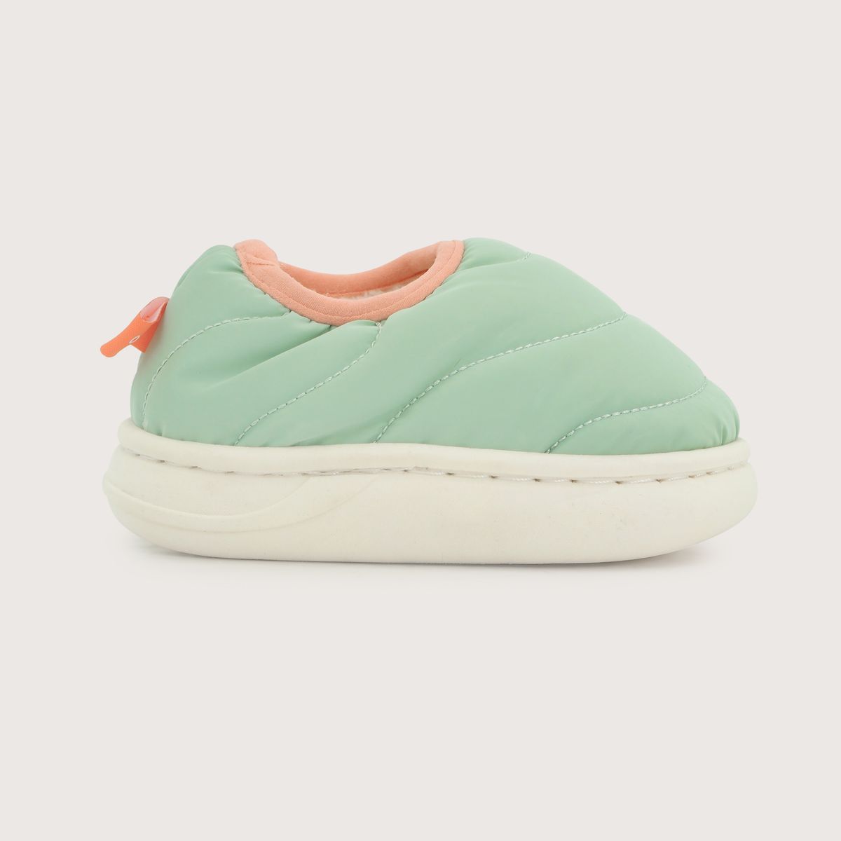 OPALINE - Pantufla Puffer Verde Niño