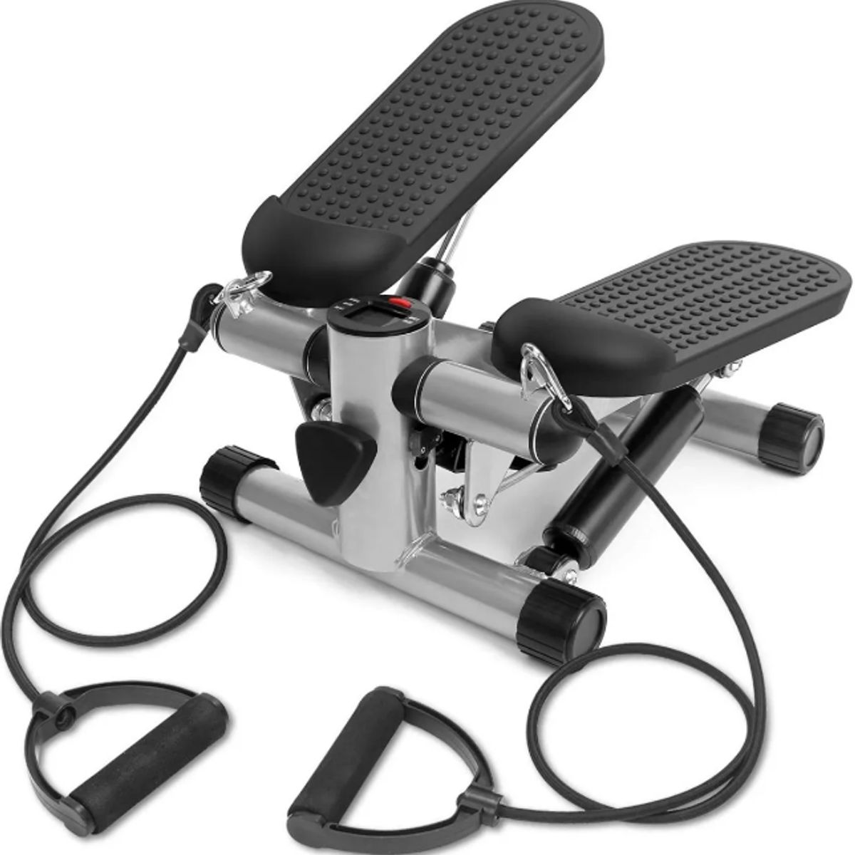 GENERICO - Maquina Mini Stepper Fitness Banda Resistencias