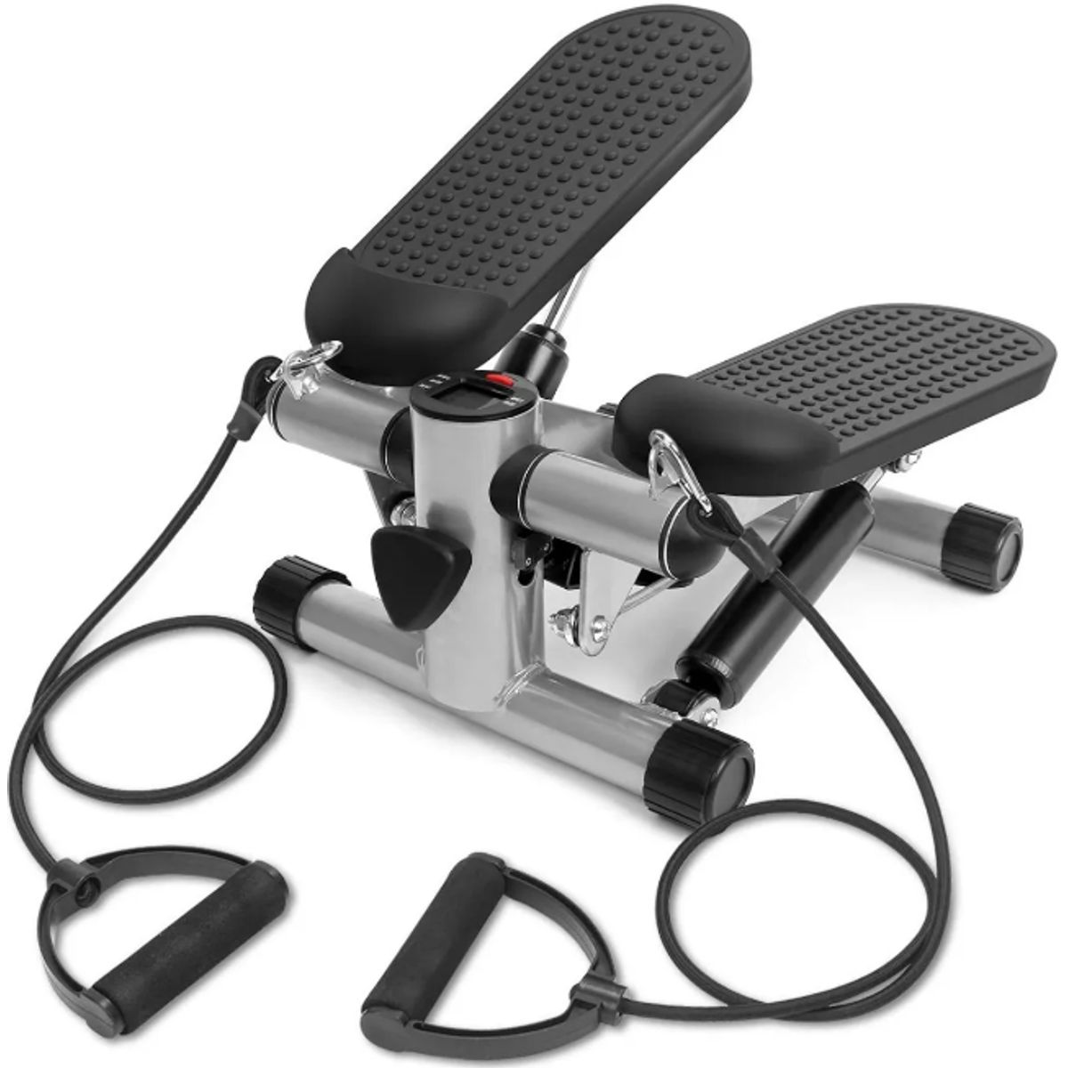 GENERICO - Maquina Mini Stepper Fitness Banda Resistencias