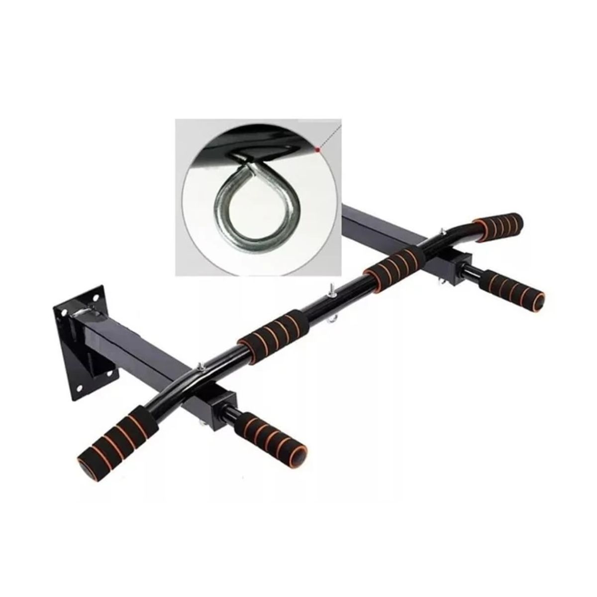 GENERICO - Barra De Flexiones Para Muro Barra Multifuncional Ejercicios