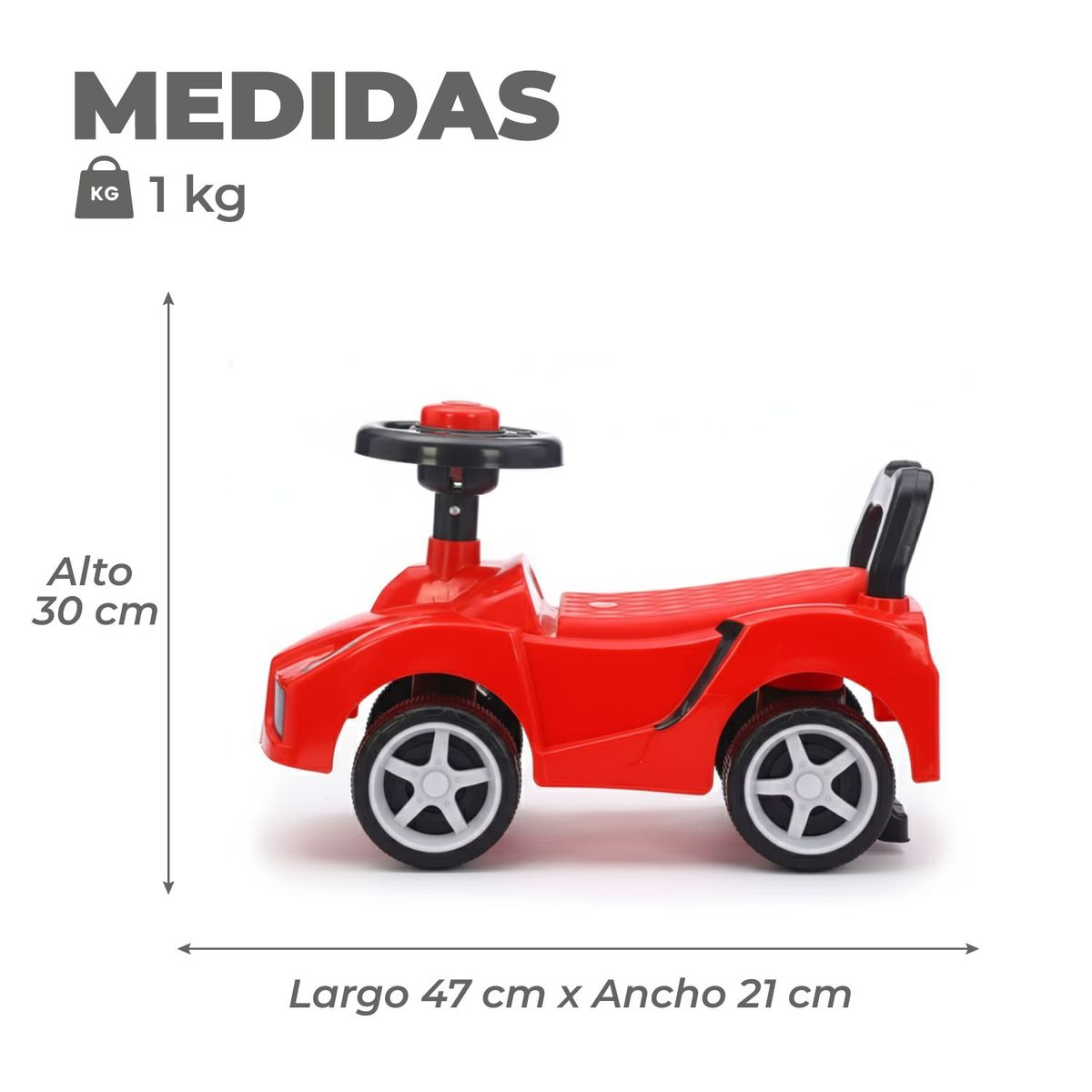 MON PETIT - Auto Correpasillos Caminador Primeros Pasos Para Bebe