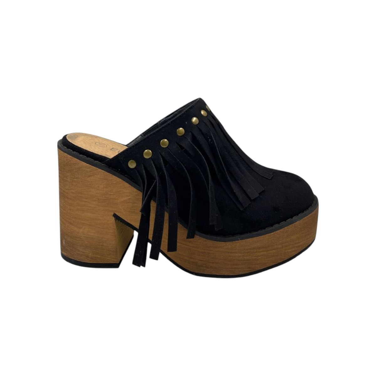 HERIEL - Zapato Negro Plataforma Mujer