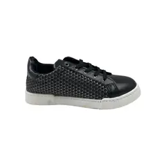 HERIEL - Zapatilla Negra Baja Mujer