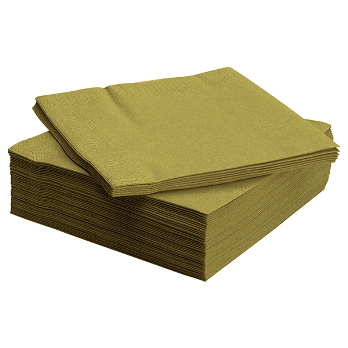 GENERICO - SERVILLETAS DORADAS 33X33 X20 UNI