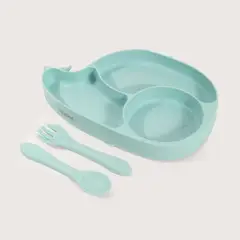 OPALINE - Plato Silicona Celeste