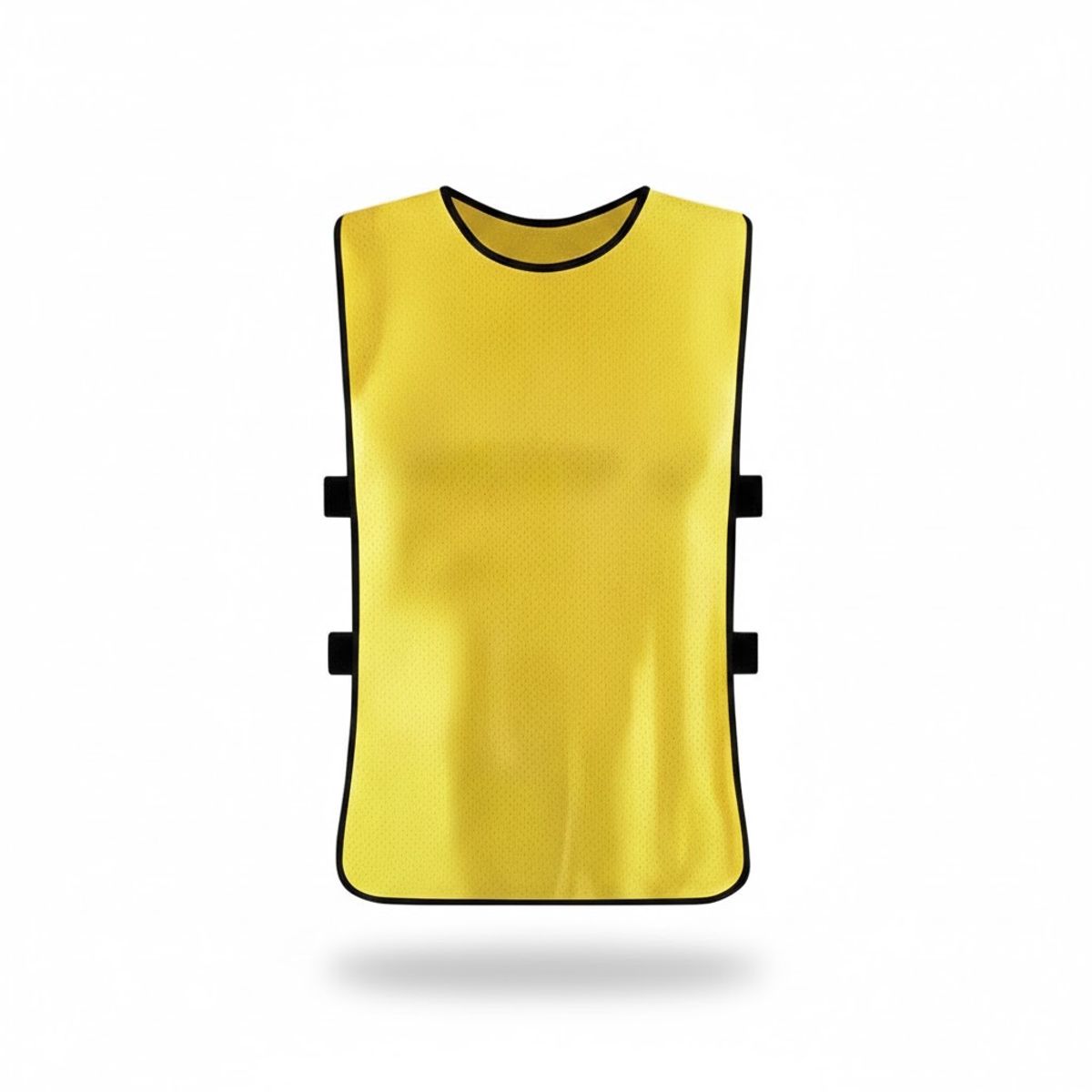 IMPOPLANET - Pack Petos Deportivos Infantiles Unisex Color Amarillo - Entrenamiento Fútbol - Educación Física - 6 Unidades