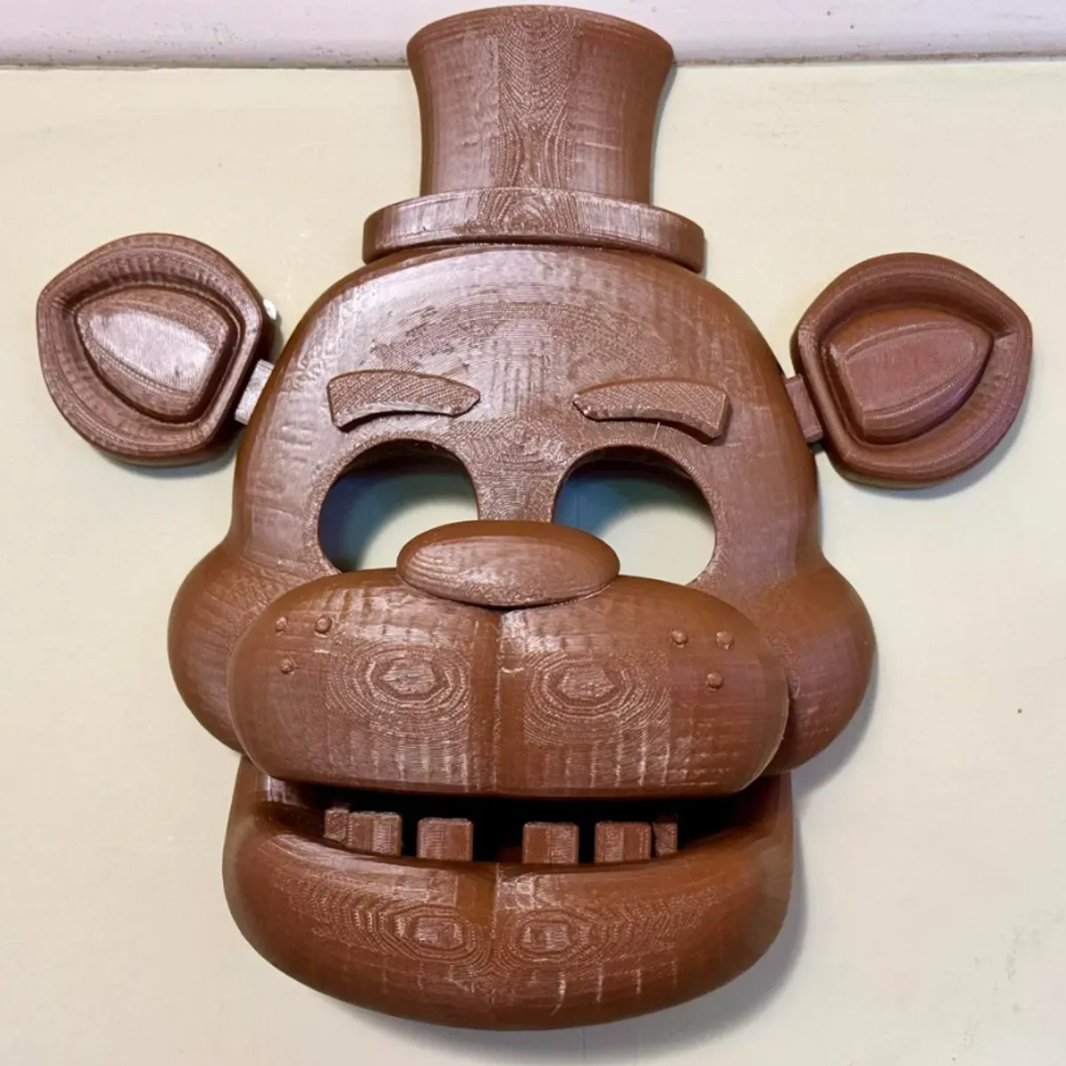 GENERICO - Decoración Máscara De Freddy Fazbear Para Pared - Fnaf