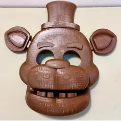 GENERICO - Decoración Máscara De Freddy Fazbear Para Pared - Fnaf
