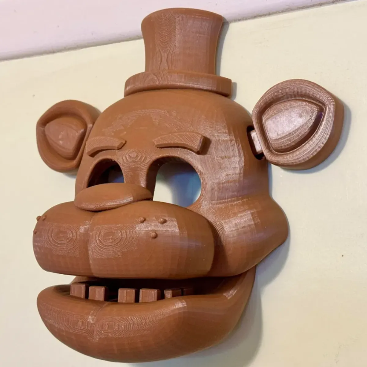 GENERICO - Decoración Máscara De Freddy Fazbear Para Pared - Fnaf