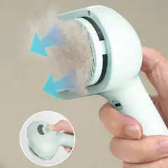 GENERICO - Cepillo Quitapelos para Mascotas con Vapor