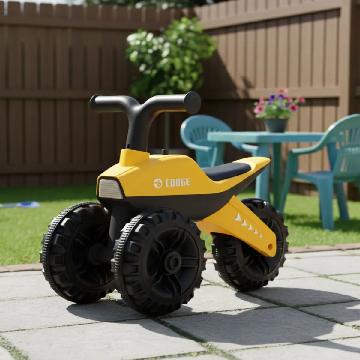 MON PETIT - Triciclo Infantil Mini de Equilibrio con Sonido y Luces Todo Terreno