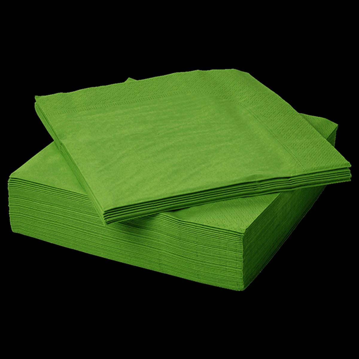 GENERICO - SERVILLETAS VERDE 33X33 X20 UNI