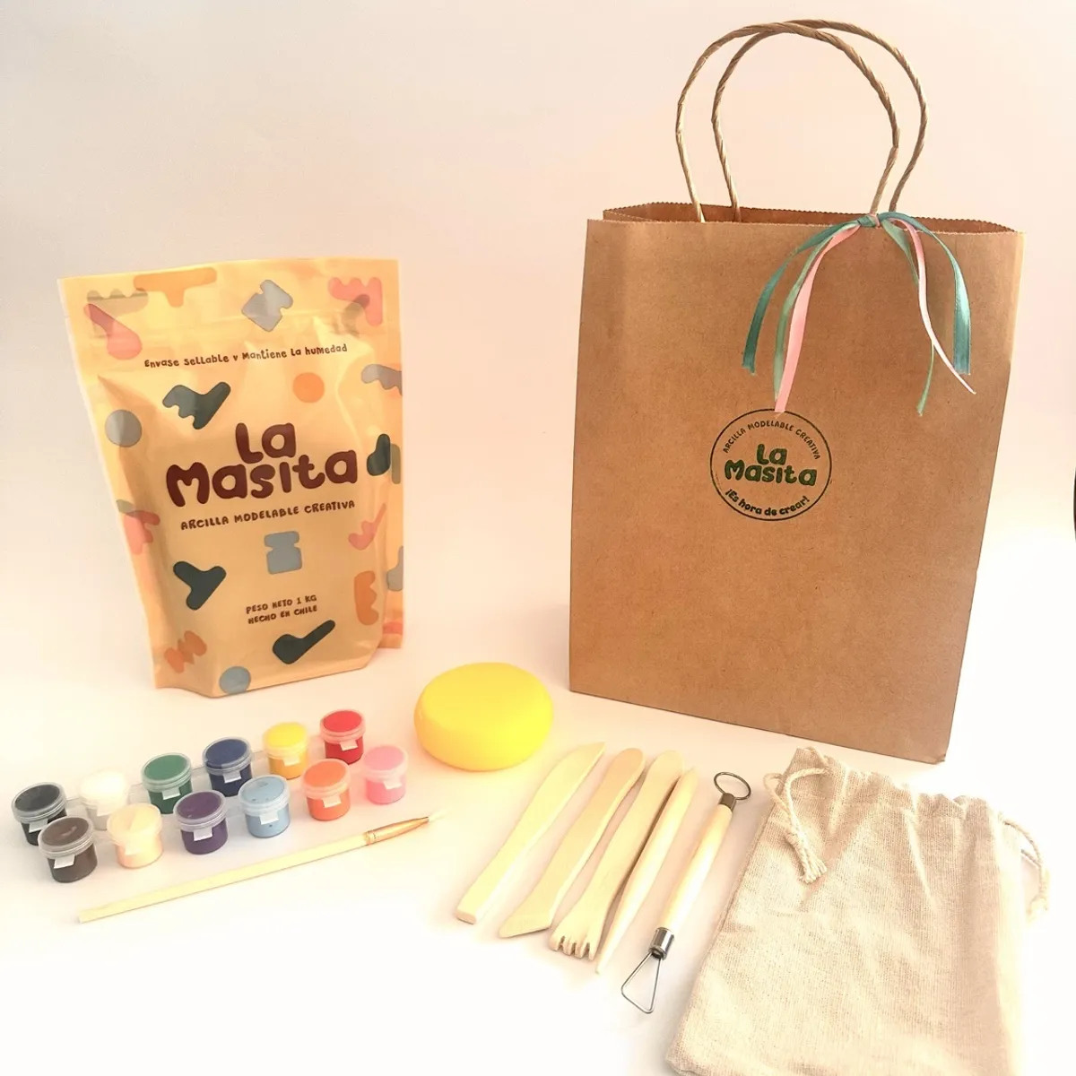 GENERICO - Kit de ceramica Inicia La Masita Arcilla Modelable