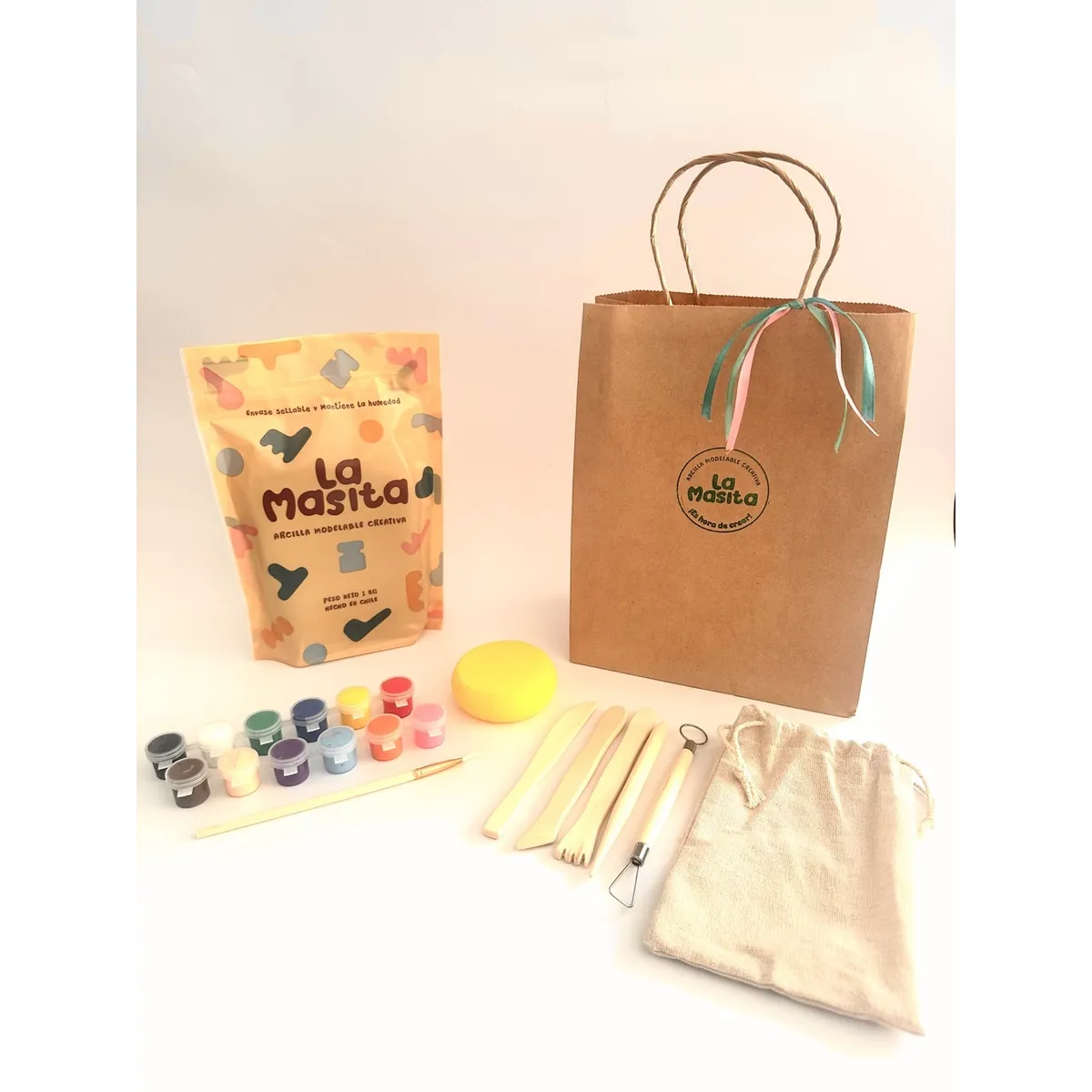 GENERICO - Kit de ceramica Inicia La Masita Arcilla Modelable